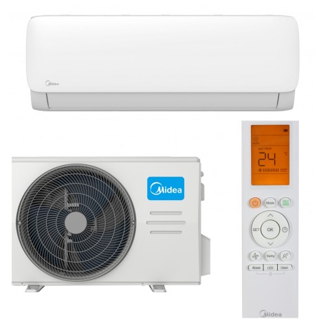 Aer conditionat Midea Xtreme Fresh 9000 BTU WIFI Clasa A++ / A+, Filtru Hepa si Compus, Modul Smart Save, Auto-curatare cu sterilizare